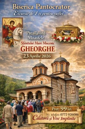 imagine - Moment Istoric‼️Pelerinaj de Sfântul  Gheorghe si inchinare la Racla Capul Sf. Mare Mucenic Gheorghe pentru prima data in ROMANIA