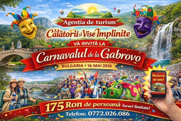 Carnavalul din Gabrovo, capitala umorului și a satirei