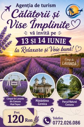 imagine - Lavandă, aer curat și relaxare în Parcul Comana