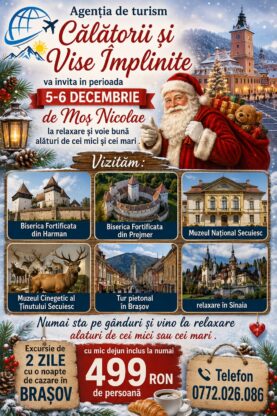 imagine - Ghetuțe Călătoare: Moș Nicolae ne gaseste în Ardeal