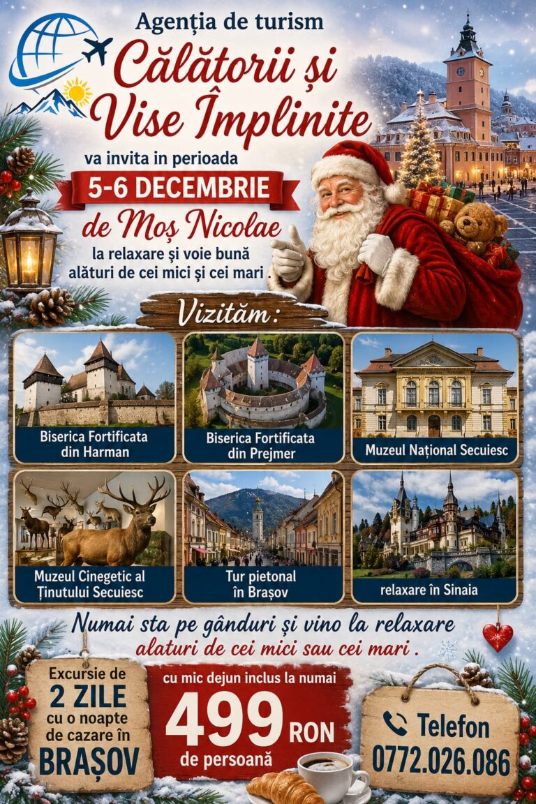 Ghetuțe Călătoare: Moș Nicolae ne gaseste în Ardeal