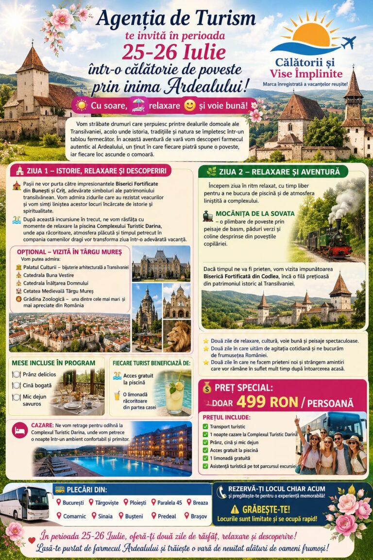 Călătoria sufletului tău: Relaxare si Voie Buna la Complexul Turistic Darina 