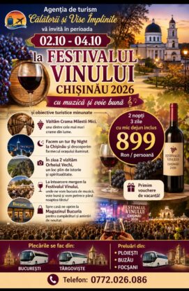 imagine - Weekend Aniversar la Chișinău: Ediția a 25-a a Festivalului Vinului