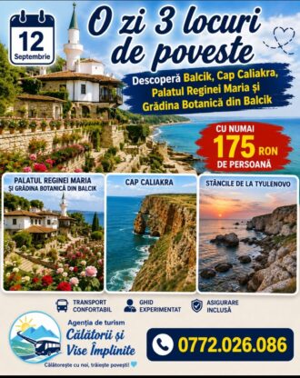 imagine - Drumul Stâncilor și al Trandafirilor: Escapadă la Balcic, Kaliakra și Tyulenovo