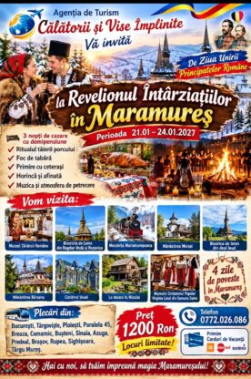 imagine - Revelionul Intarziatilor  în Maramureș: Tradiții vii și obiceiuri unice pe tărâmul bisericilor de lemn