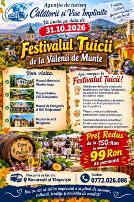 imagine - Toamnă cu Aromă de Tradiție: Excursie la Festivalul Țuicii din Vălenii de Munte